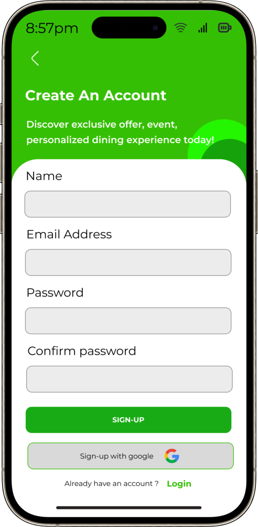 #app FYP Foryou internship freelancer Mobile app #e-commerce #UI/UX  food Resturant Full Time Job