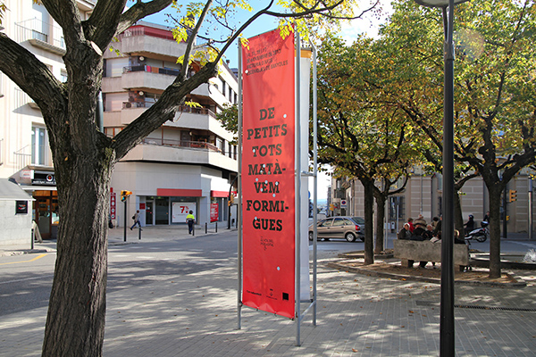 Enserio banyoles poster red