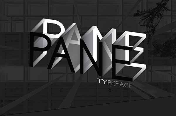Typeface font design bold Headline free font 3D