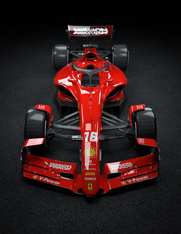 2022 Ferrari Formula 1 Concept Car on Behance