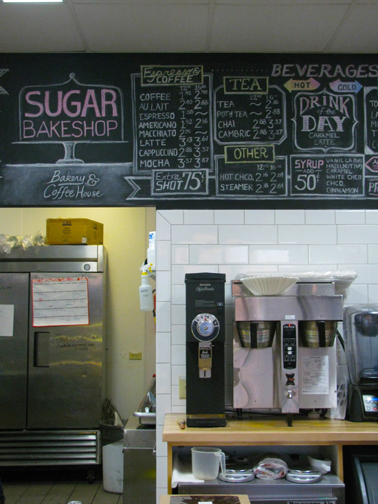 chalkboard Art Colorado denver bakery Chalk art chalk artist menu menu design