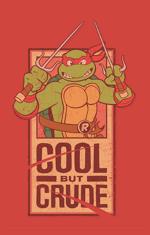 TMNT Classic nickelodeon Style Guide Design Asset Development Pre-Design Research Vector Illustration