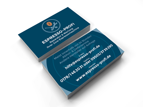 logo businesscards Website Singlepage
