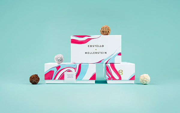 artisan high-end boutique chocolates graphic minimalist luxury foiling identity Confectionery pattern