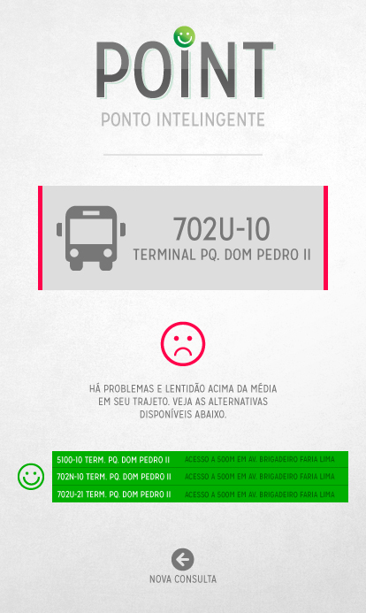 bus  São Paulo traffic inteligent bus stop onibus life design app aplicativo Interface UI user experience