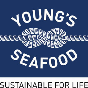 Rebrand  Young's Food   Illustration  logotype seafood Quotes  typography
