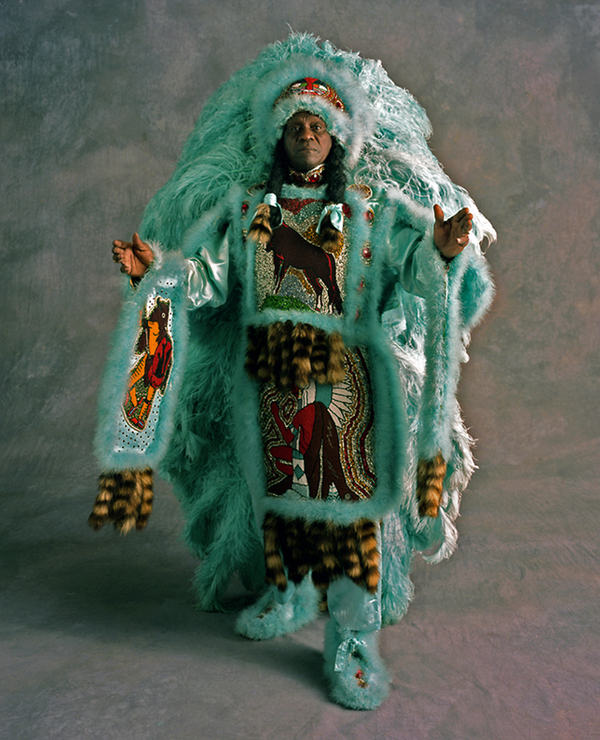 Christopher Porche West new orleans mardi gras Mardi Gras Indians Documentary Photography Folklife craft beadwork louisiana Vernacular Culture african american