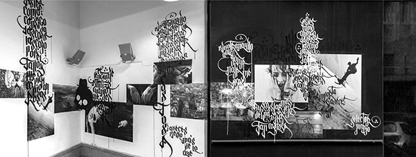 expose calligraffiti SELECTOR MARX Rafa galeano juanjo rivas photo video films