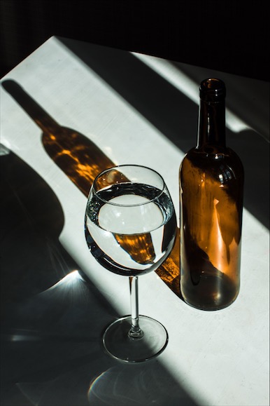 wine wine glass glass green still life Shadows reflexions optical illusions nature light Canon