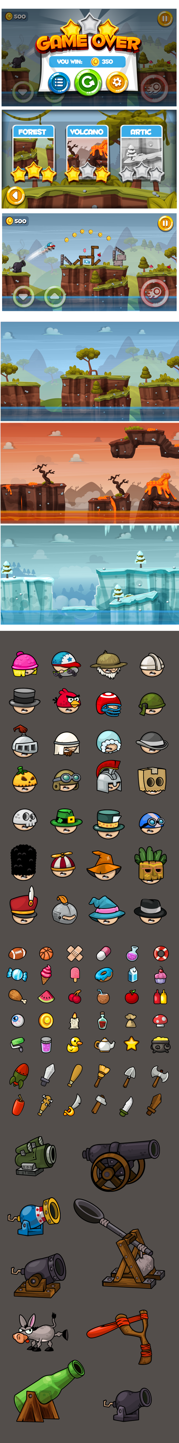 art game iphone background characters mobile