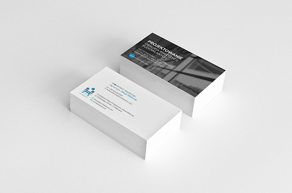 identity CI Corporate Identity business card brochure architektura pabianice