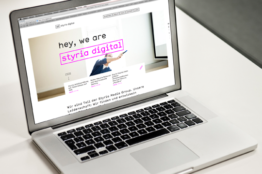 styria  digital  website online media holding  Community Service Content Service 