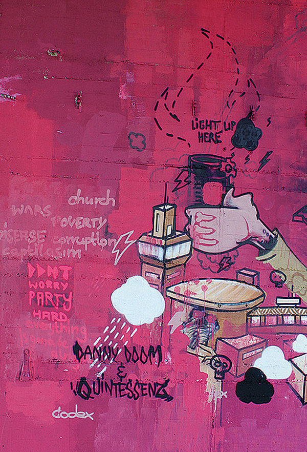 Teufelsberg  devils hill  Berlin  2012  doomsday  danny doom  codex  quintesssenz pink  party hard
