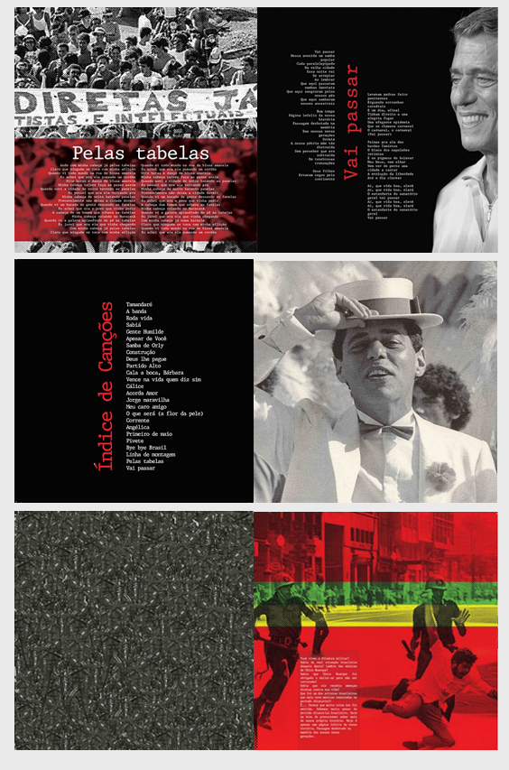 Chico Chico Buarque projeto projetc final project conclusão conclusion book Livro type ditadura militar musica music creative
