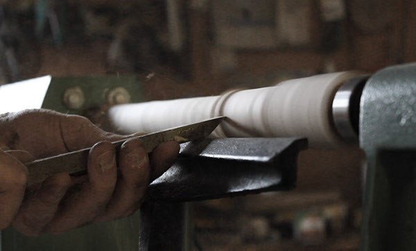 wood handlebar