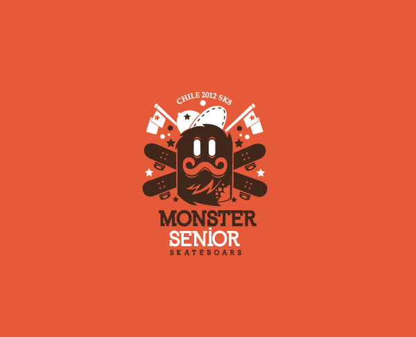 monster monster senior  skate  skateboards sale skateboarding t-shirts t-shirt Website pagina web poleras remeras cool t-shirs art