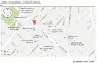 google maps axure Protopype