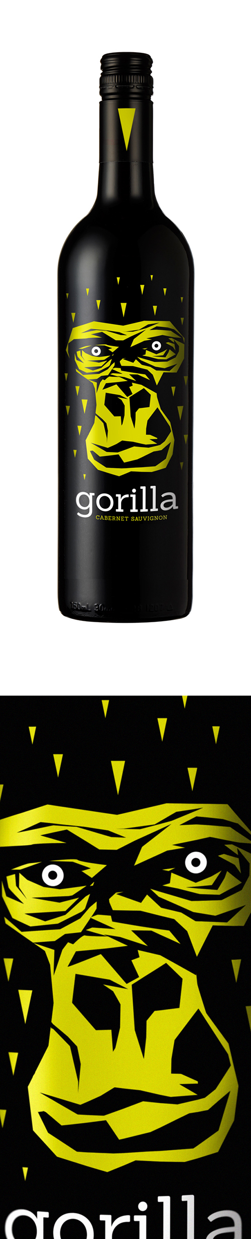 wine bottle design brand identity