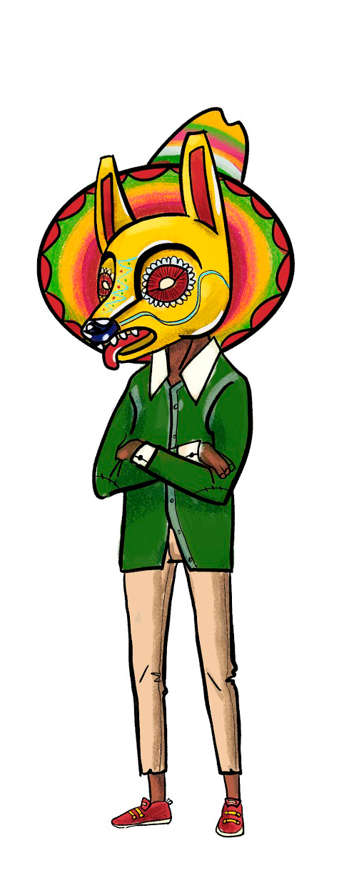 culture Mexican ILLUSTRATION  Character design  concept art characters Digital Art 
