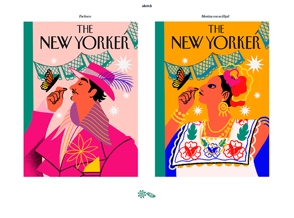 The New Yorker - Eustace Tilley 98th Anniversary cover