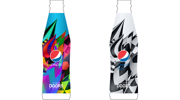 cola bottle drop color kitchenette