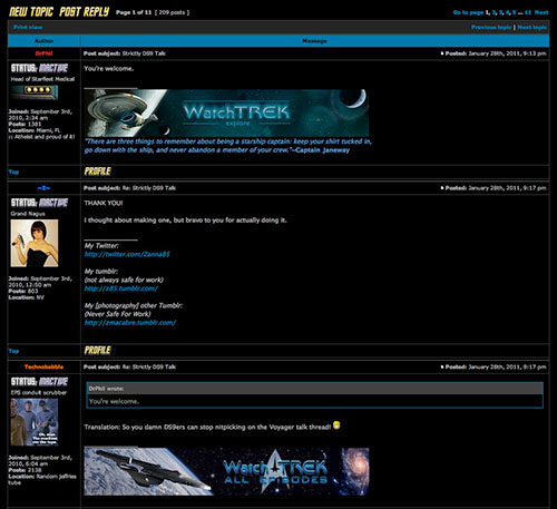 Website sci-fi Star Trek borg Klingon DS9 voyager enterprise Starfleet TNG vulcan deep space nine tos ferengi