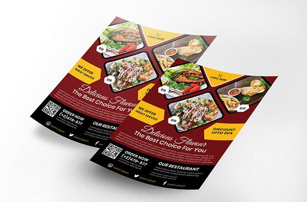 Food Menu/Restaurant Menu/Food Flyer