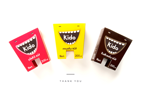 KIDO - Milk Packaging