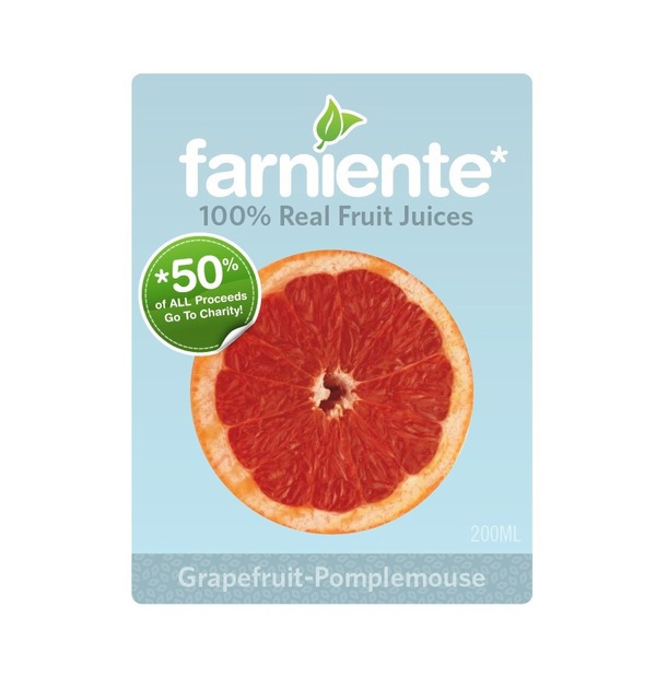 grapefruit juice Packaging European swiss Switzerland