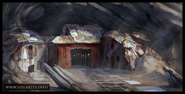 desert mine rail old rusty tin logartis gergelygizella stepbystep paintingsteps