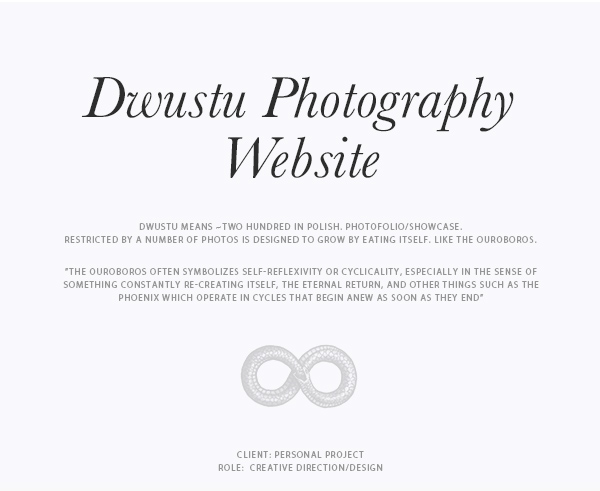 Web Website portfolio photofolio beauty photographer user interface