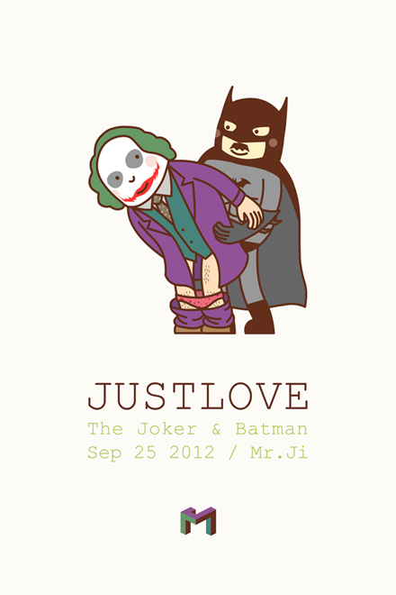 JUST LOVE-Joker & Batman on Behance