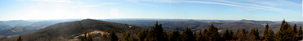 spruce knob rich mountain harpers ferry West Virginia panoramic Canon Nikon