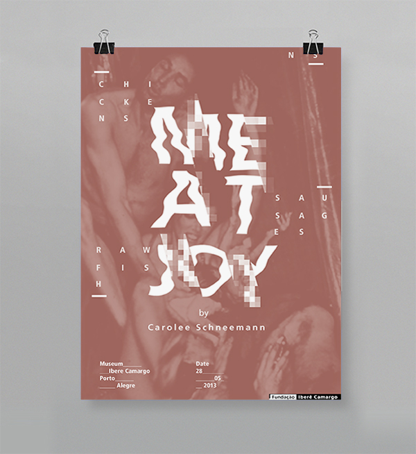 Album meat Performance green red joy editorial museum Catalogue meat her