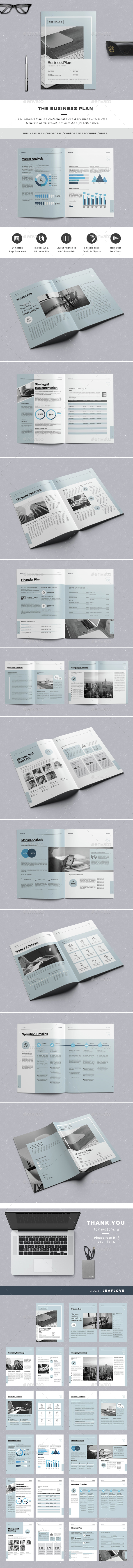 a4 agency blue book brand brief brochure business Plan Business presentation