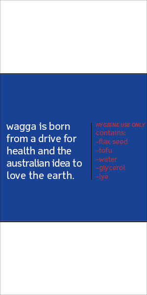 Wagga brand toiletries