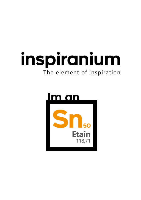Inspiranium logo branding  t-shirt