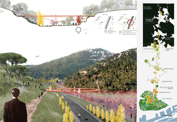 Project Competition lesplanes Landscape infrastructure publicspace stararchitects
