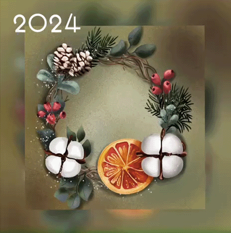 new year Christmas adventcalendar calendar календарь иллюстрация Drawing  Digital Art  artwork digital illustration