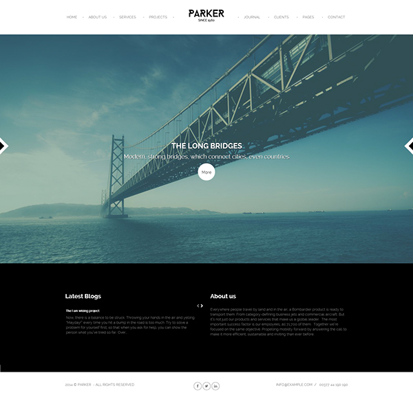 Website Webdesign agency business creative freelancer minimal modern portfolio studio