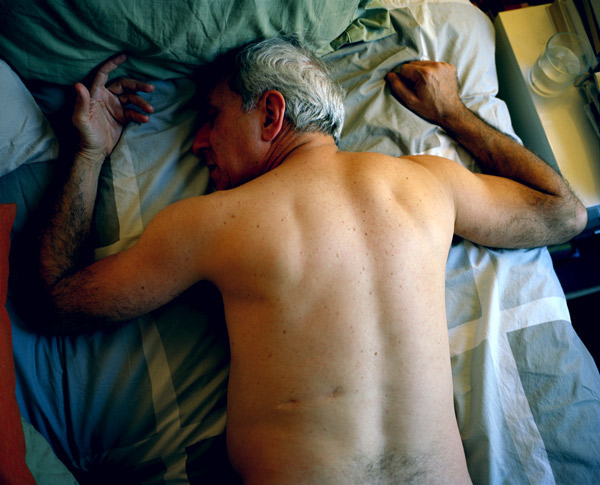 David and Gabriel gay gay portraiture older men male portraiture bed gay men Dustin Keirns dustinkeirns.com fine are photography New York older generation age aging Gay Culture AIDS