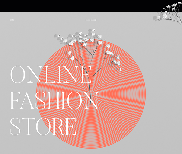Website of online store