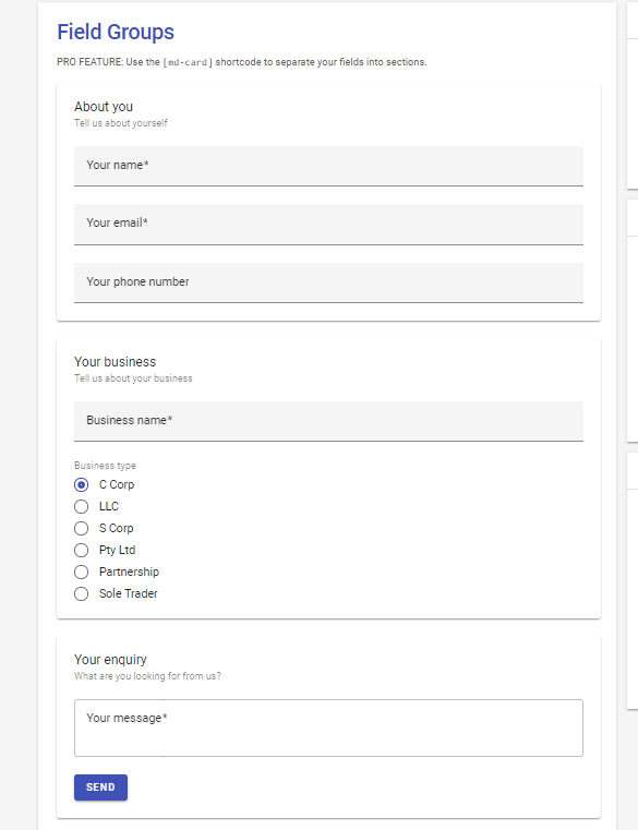 contact form field form Form Demo form design Gravity Form mailchimp online form request form