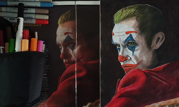 Joker. Fan art de Joaquin Phoenix