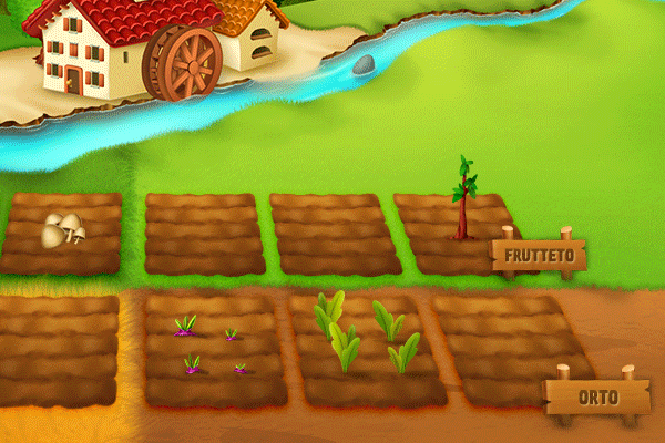game simulator videogame UI Gaming farm concept farm simulator gameplay Fruit vegetables