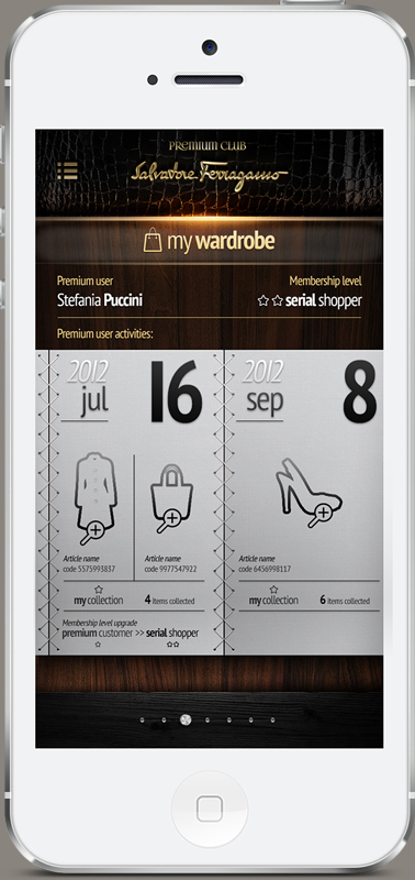 Florence firenze bags shoes app app design mobile Salvatore Ferragamo Ferragamo