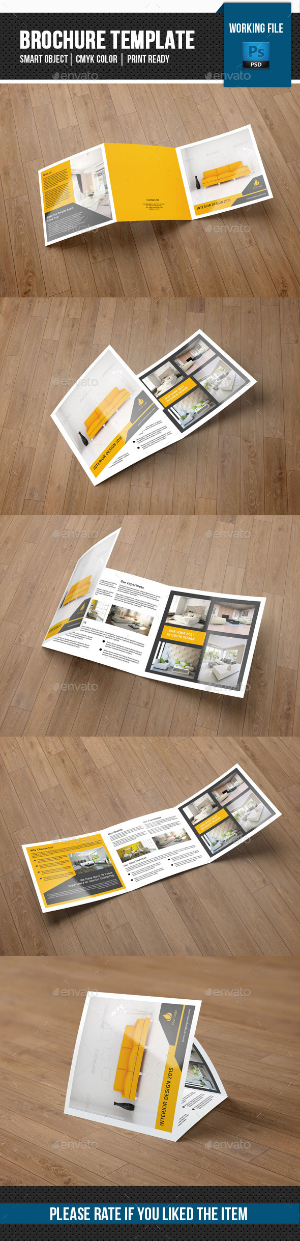 brochure Charts clean corporate Corporate Brochure cyan design elegant financial graphic river graphicriver gray icons modern money