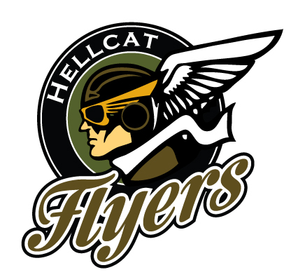 logo Hellcats flyers Illustrator