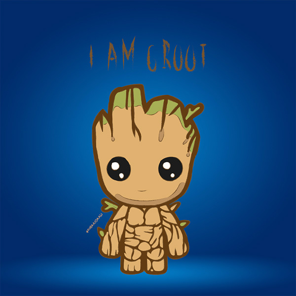 I am Groot / Character Art