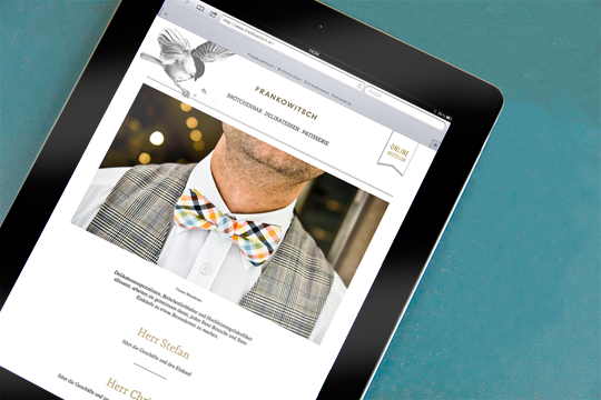 digital branding  website frankowitsch graz Culinary bar